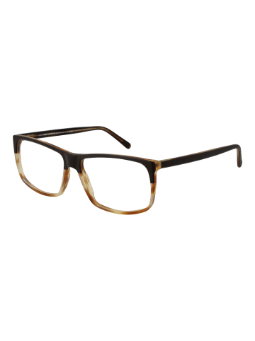 Andy Wolf Unisex Optische Fassungen Rechtwinklig Braun