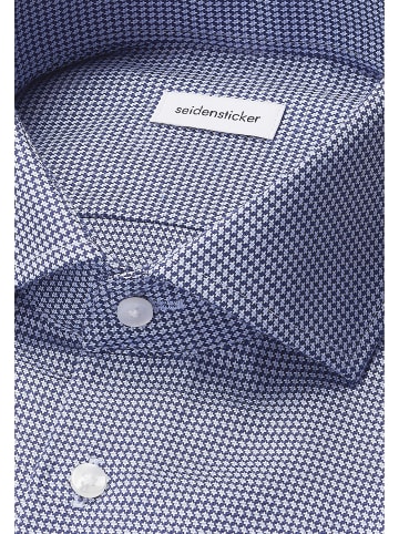 Seidensticker Business Hemd Slim in Dunkelblau