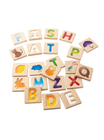 Plan Toys Alphabet Plättchen ab 24 Monate