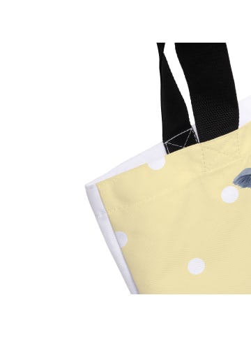 Mr. & Mrs. Panda Tote Bag Koalabär mit Spruch in Gelb Pastell