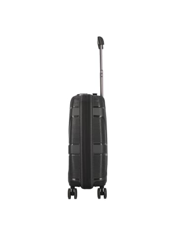 IMPACKT IP1 4 Rollen Kabinentrolley 55 cm in black