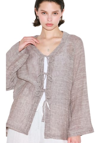 MANUKA Blouse in Braun