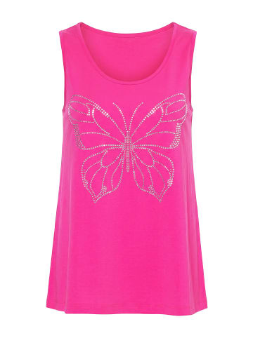 Angel of Style Strick-Top in hibiskuspink