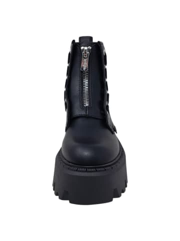 Buffalo Stiefelette Aspen ZIP in Schwarz