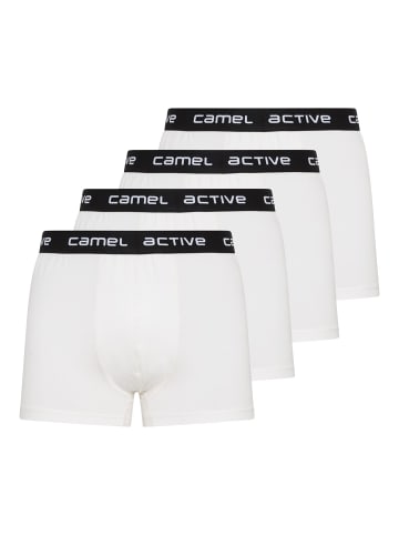 Camel Active Boxershorts im 4er-Pack in Weiß