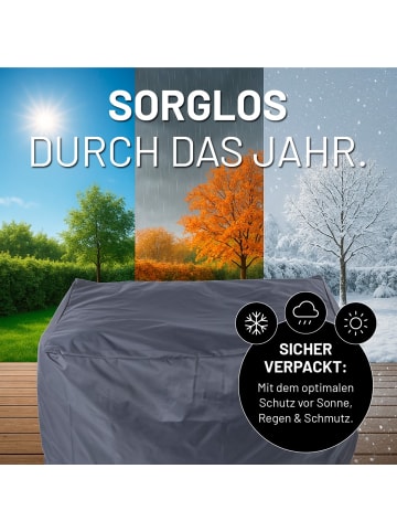 Lumaland LUMALAND Wetterschutzhaube für Modularen Sessel - wasserabweisend, mit Kordelzu