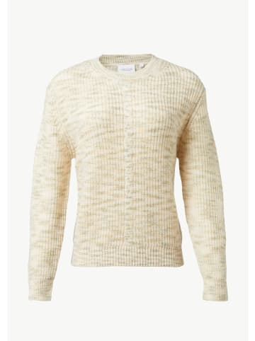 comma Strickpullover in 01X1_weiß