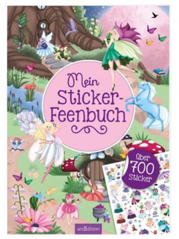 ars edition Papeterie/PBS - Mein Sticker-Feenbuch