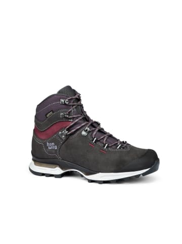 hanwag Trekkingstiefel Tatra Light Bunion Lady GTX in Asphalt/Dark Garnet