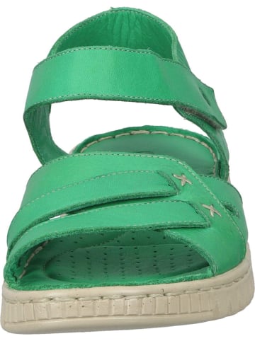 manitu Klassische Sandaletten in grün