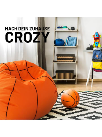 Lumaland Sitzsack Indoor Basketball 170l orange/schwarz  Orange