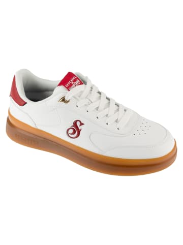 Skechers Skechers Duraleather Lace Up Snoop Cupsole Sneaker in Weiß