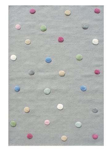 Happy Rugs Teppich COLORDOTS grau/multi