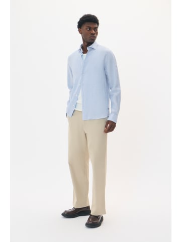 Matinique Langarm - Hemd MAmarc Gerade Passform in Chambray Blue