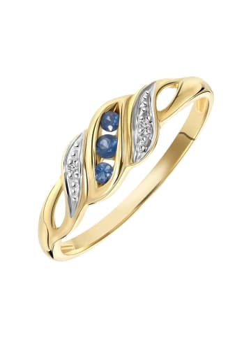 Lucardi 585 Gold Ring  Asymmetrisch