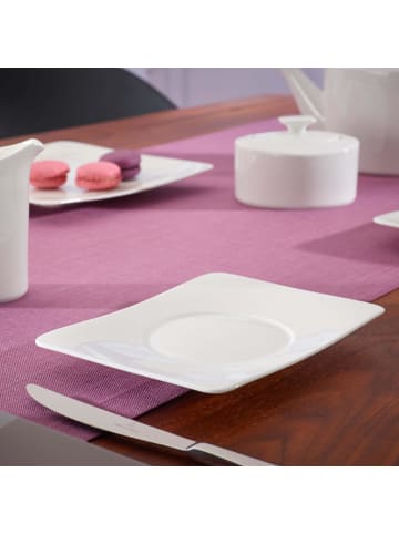 Villeroy & Boch Teeuntertasse Modern Grace in Weiß 17 x 14 cm in weiß