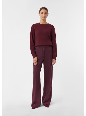 comma Hose in 4922_bordeaux