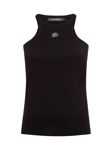 Karl Lagerfeld Top Autograph Tank in schwarz