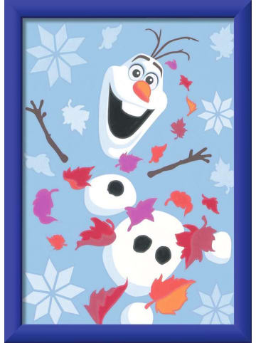 Ravensburger Malprodukte CreArt, Malen nach Zahlen Kinder Disney Die Eiskönigin 2 - Fröhlicher Olaf Malen nach Zahlen Kinder Ab 7 Jahre in bunt