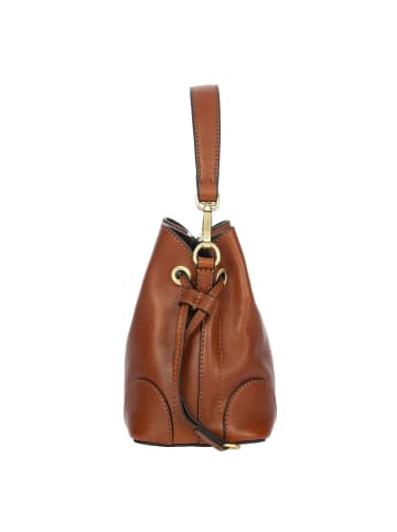 BRIC`s Volterra Schultertasche Leder 20 cm in tobacco