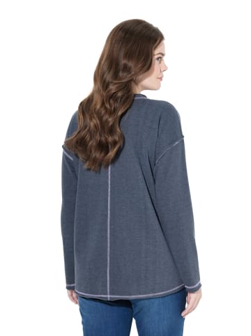 Ulla Popken Sweatshirt in marine