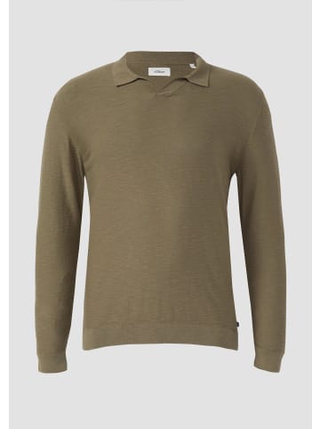 s.Oliver Strickpullover in 7853_olivgrün