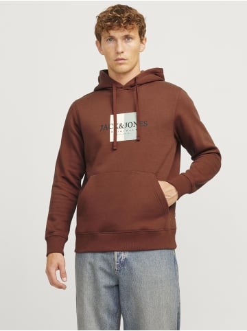 Jack & Jones Kapuzenpullover in Brandy Brown