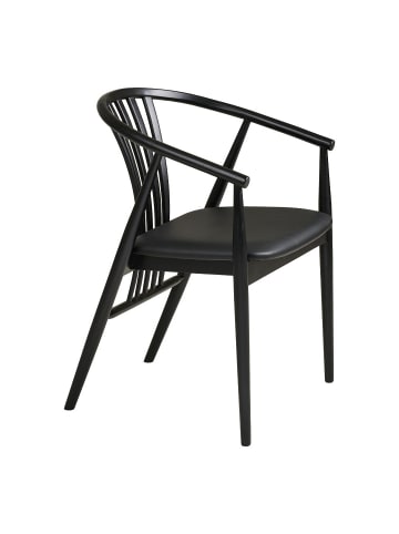 ebuy24 Esszimmerstuhl Asti Schwarz 54 x 57 cm