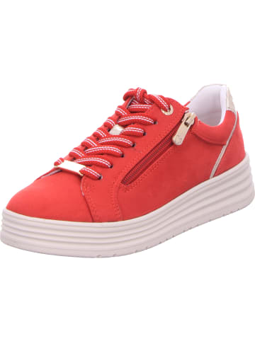 Marco Tozzi Schnürhalbschuh in rot