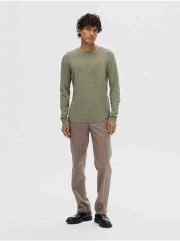 Selected Pullover in vetiver
