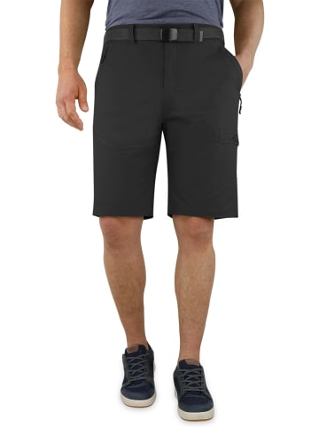 Normani Outdoor Sports Herren Softshell-Shorts Minkey in Schwarz