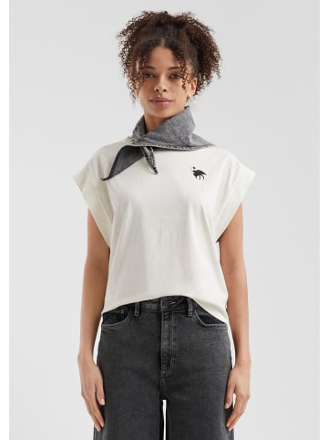 QS T-Shirt in 02D0_ecru