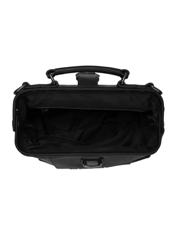 The Chesterfield Brand Wax Pull Up Doktorkoffer Leder 24 cm schwarz