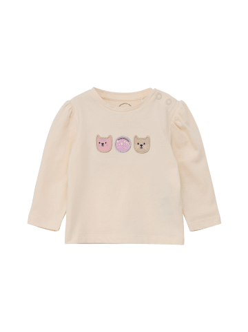 s.Oliver T-Shirt langarm in Beige