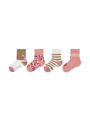 camano Babysocken ca-soft 8er Pack blush rosé+cornstalk
