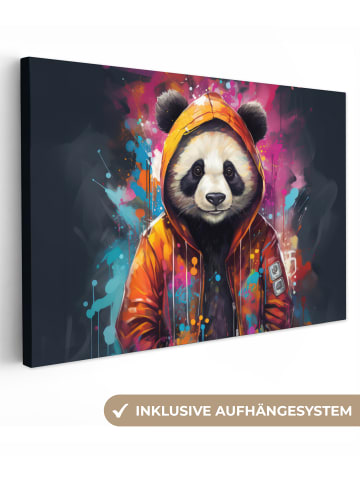 OnlyWow Leinwand Bilder Panda