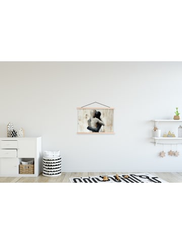 OnlyWow Poster mit Leiste Verbundene Figuren