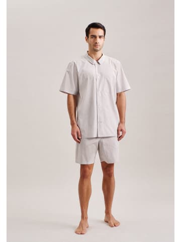 Seidensticker Pyjama Regular in Grau