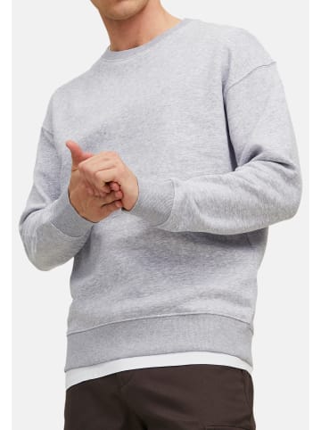 Jack & Jones Sweatshirt Star in Light grey melange
