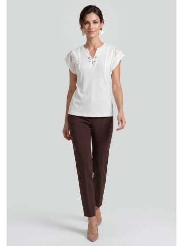 Usha Women Blouse in White