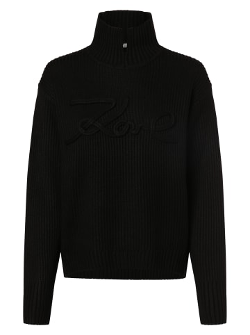Karl Lagerfeld Pullover in schwarz