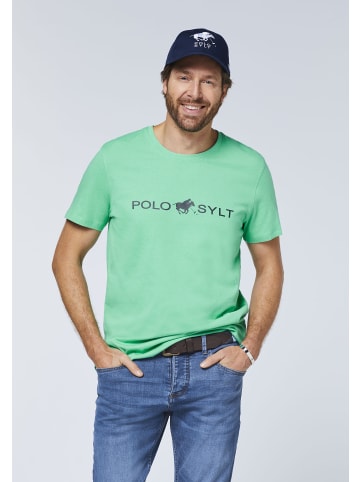 Polo Sylt T-Shirt in Türkis