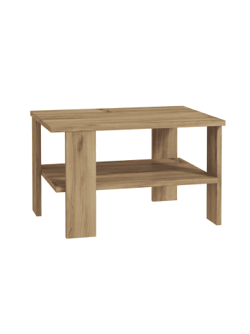 CALICOSY Couchtisch DUAMA in Eiche - (W)60 x (H)37 x (L)45 cm