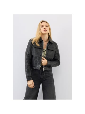 Bolongaro Trevor Lederjacke Thea in schwarz