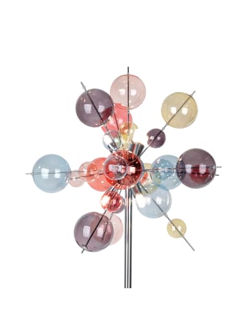 näve Stehleuchte "EXPLOSION" in multicolor - (L)51 cm x (B)51 cm x (H)169 cm