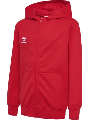 Hummel Kinder Trainingsjacke "Hmlgo 2.0 Zip Hoodie Kids" in Rot