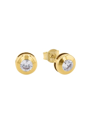 Amor Ohrstecker Gold 585/14 ct in Gold