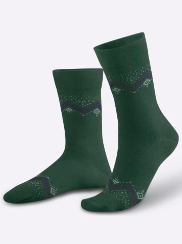 WITT WEIDEN Herren-Socken in grün