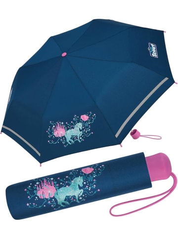Scout Scout Kinder-Taschenschirm mit reflektierendem Streifen Dreamworld Regenschirm