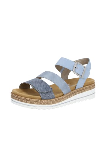 remonte Sandale Sandalette in blau